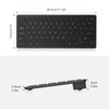 OMOTON Wireless Keyboard, 2.4G USB Keyboard Wireless, Compact and Quiet,