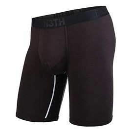 BN3TH Men's Pro XT2 Boxer Brief (Black/White, Small)