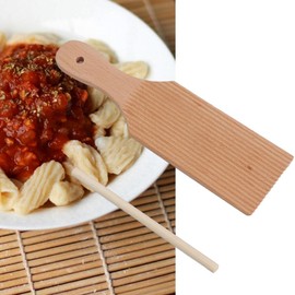 Pasta Board Set 1PC Wooden Butter Paddle Noodles Table And Popsicles DIY Homemade Pasta And Non-stick Butter Pasta Board Gnocchi Roller Kitchen Tools