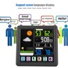 TS-3310 Full Touch Screen Wireless Weather Clock Multifunction