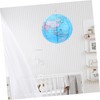 COLLBATH 2Pcs World Map Earth Globe Lanterns Decorative Hanging Lanterns