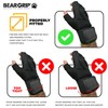 BEAR GRIP - weight lifting gloves with wrist support wraps