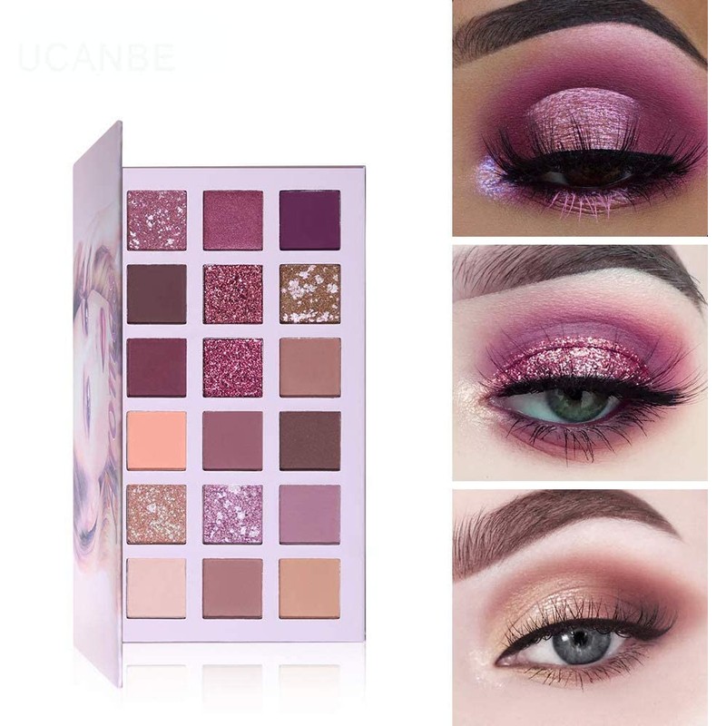 UCANBE 18 Colors Aromas New Nude Eyeshadow Palette Long Lasting