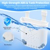 Controlled Release Toilet Bowl Cleaner Tablets Holder with Extension Rod,