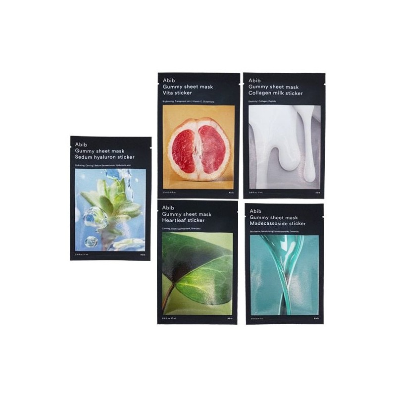 Aviv Gum Crack Sheet Mask Sticker 10 Sheets 1+1 Madecassoside