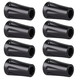 8Pcs Walking Stick Tips, Trekking Pole Tip, Walking Cane Tips Replacement Rubber Tips, Hiking Stick Accessory, Fits Most Standard Hiking Pole (11mm Hole Diameter).