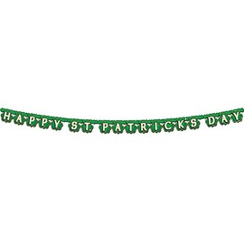 Morris Happy St. Patrick's Day Shamrock Streamer Party Accessory