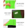 Little Donkey Andy Women's Breathable Cycling Vests full Zip Reflective