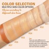 ZAIDOC Concealer Foundation Stick, 2-in-1 Long-Lasting Foundation and Concealer with