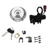 Ignition Switch Fuel Gas Cap Seat Lock Key Set for