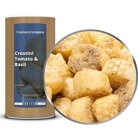 2 x 300g Semmelwürfel Croutons mit Tomate und Basilikum vegetarisch vegan laktosefrei knackig knusprig