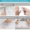 8 Pack Drawer Dividers,Adjustable Clear Plastic Drawer Separators for Kitchen,