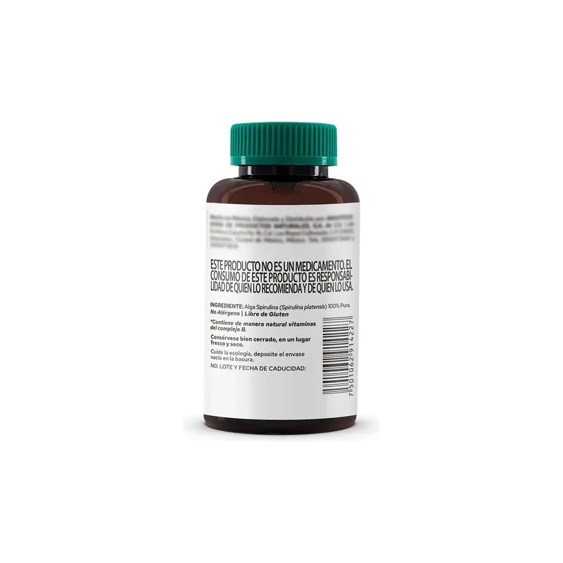 Suplemento Alga Spirulina (180 Tabletas) - Pronat