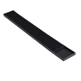 SAG Bar Mat PVC Black Thick Type "Domestic Inspection" (60cm x 8cm)