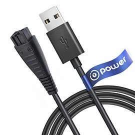 T-Power Charging Cable for Panasonic Arc3 Arc4 Arc5 lectric Razor Pop-up Trimmer WESLV81K7P58 ES-LV Series ES2065 ES2067 ES-WD22 Wet Dry Electric Blade Razor Home Car Travel Power Cord