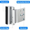 Fcicarn childproof Door Reinforcement Lock, with 8 Screws and The