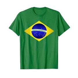 BRAZIL shirt Brazilian tshirt Soccer Football Brazilian flag T-Shirt