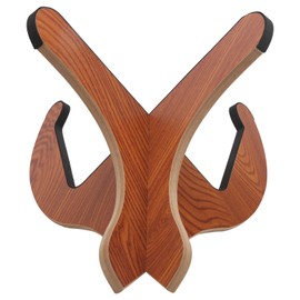 2Pcs Guitar Stand Wooden Detachable Pluck Musical Instrument Bracket Base Display StandWooden Guitar Stand