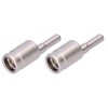2pcs 4GA Wire Reducer Terminal Connector Pure Copper Nickel Plated