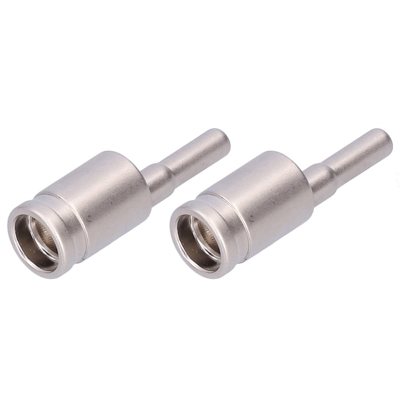 2pcs 4GA Wire Reducer Terminal Connector Pure Copper Nickel Plated