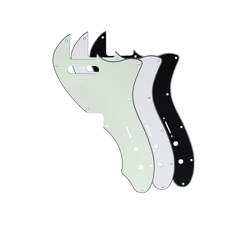 ROZILO Guitar Thinline Pickguard Plate with Screws Re-issue Guitar Part