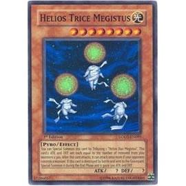 Yu-Gi-Oh! - Helios Trice Megistus (LODT-EN095) - Light of Destruction - Unlimited Edition - Super Rare