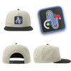 Forge Bros Bauhause Streetwear Hat with Flat Visor Embroidered Patch