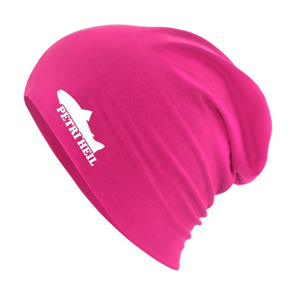 Huuraa Beanie Petri Heil Fisherman's Greetings Gift Idea, fuchsia, Unit