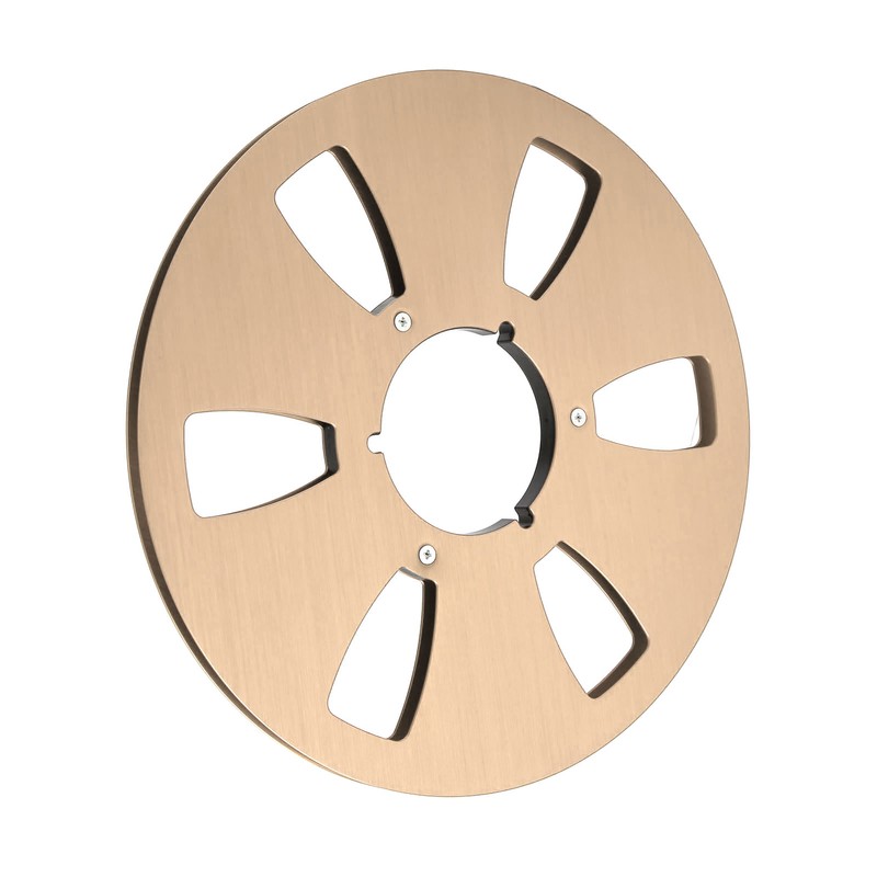 1/4 10.5 Inch Empty Takeup Reel 6 Hole Aluminum Alloy
