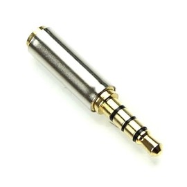 COHEALI Audio Adapter Stereo Mono Headphone Converter Compact Design for Headsets High Fidelity Transmission Convenience