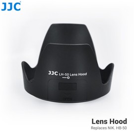 JJC Lens Hood for Nikon AF-S DX Micro NIKKOR 85mm F3.5G ED VR, VR Zoom-Nikkor ED 55-200mm F4-5. 6G, NIKKOR 55-200mm f/4-5.6G ED VR II - Replacement of Original Nikon HB-50