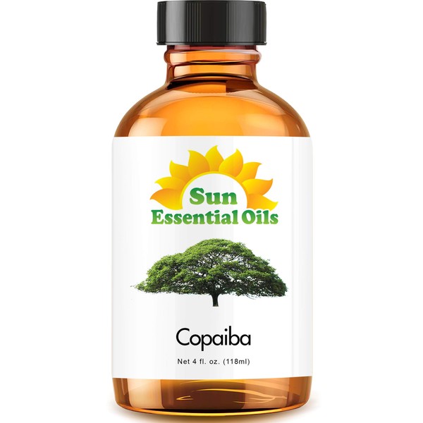 Sun Essential Oils 4oz - Copaiba Essential Oil - 4 Fluid Ounces