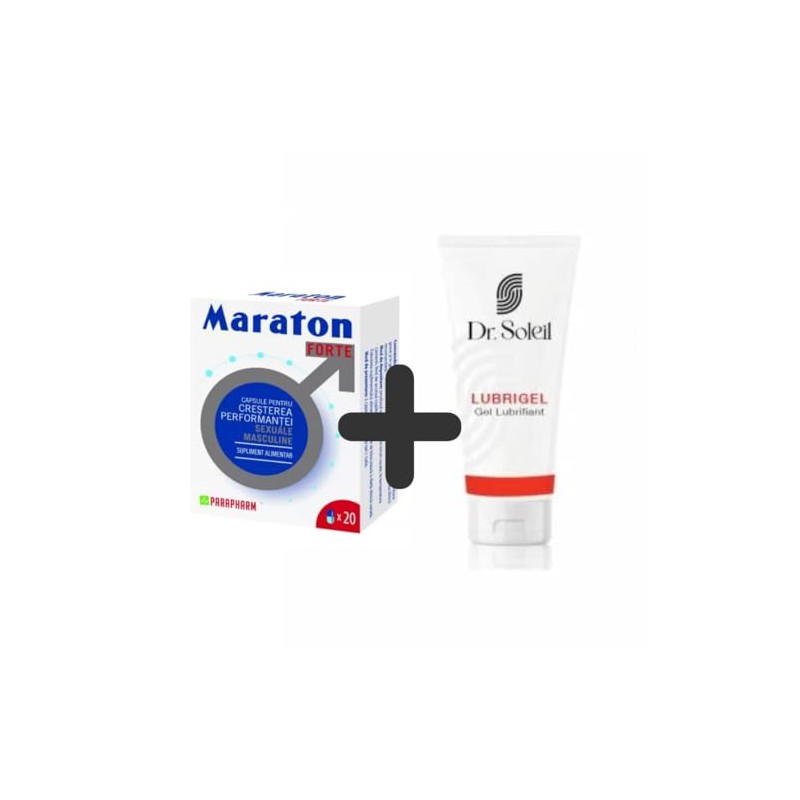Lubrigel Dr. Soleil, Maraton Active Complex Forte For Men, Capsule,