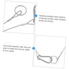 ULTECHNOVO 6-Pack Stainless Steel Tethers Wire-Rope Lanyard Safety Rope for