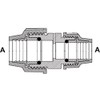 Cornat Irrigation System PE Reducing Coupling 32 x 25 mm