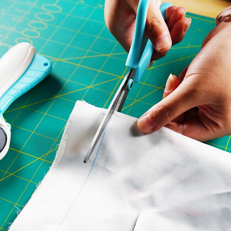 MANUFORE Dressmaking Scissors Rotary Cutter Set with Multi-Purpose Fabric Scissors
