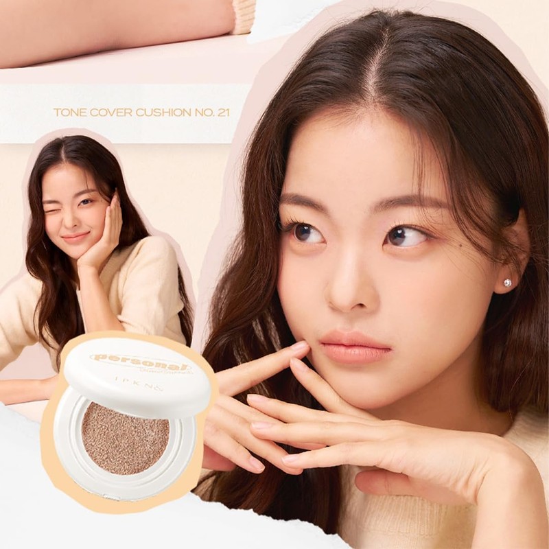 IPKN & Ipkun Personal Tone Cover Cushion Hypoallergenic Makeup Foundation