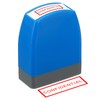PATIKIL Confidential Stamp Self Inking, Red Ink Office Stamps Pre