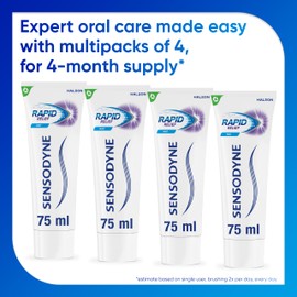 SENSODYNE Rapid Relief Original 4 x 75 ml