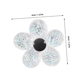 TOVINANNA Magnetic Plum Blossom Nail Stand for Painting Display Nail Tips Holder for Beginners Versatile Practice Tool Desktop Decoration