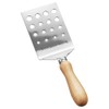 Stainless Steel Slotted Spatula Turner Scraper, Food Serving Grill/BBQ Tool Spatula with Holes