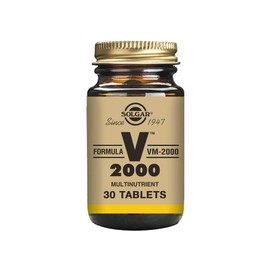 Solgar Formula VM-2000, 30 Tablets - - Multivitamin - Daily Wellbeing and Immunity - Rich in Antioxidants - Vegan, Gluten Free and Kosher