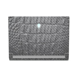 MightySkins Carbon Fiber Skin Compatible with Alienware X17 R2 (2022) Full Wrap Kit - Gator Back | Protective, Durable Textured Carbon Fiber Finish | Easy to Apply & Change Styles | Made in The USA