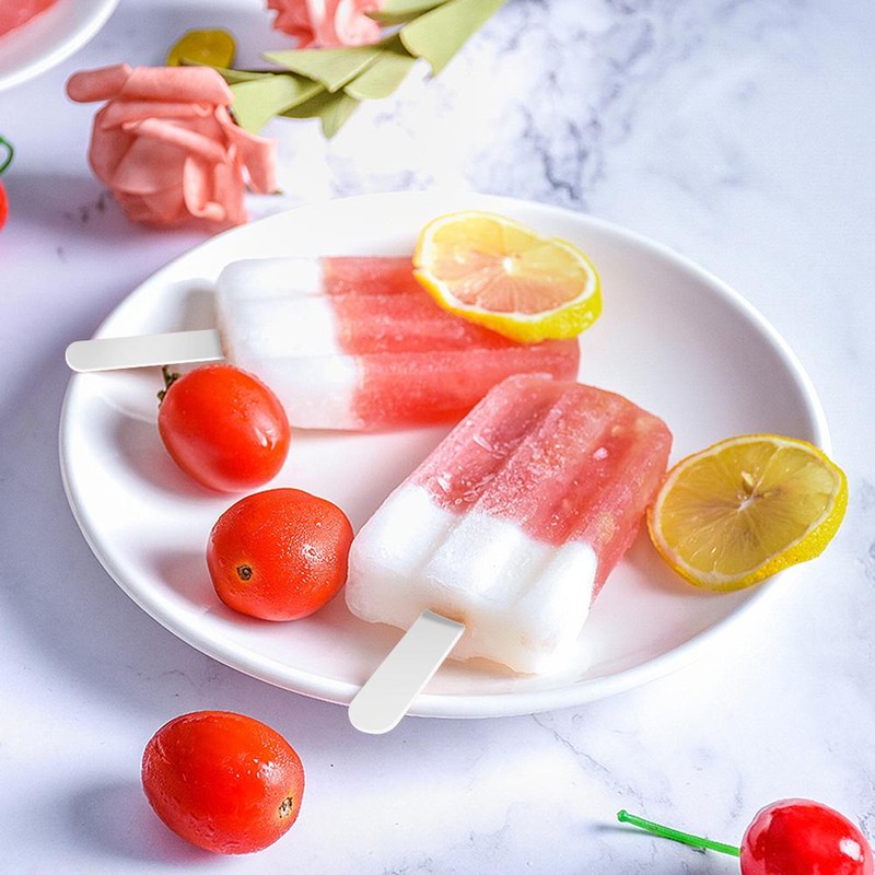 50PCS Acrylic Popsicle Sticks Reusable Cakesicle Sticks Party Favors for