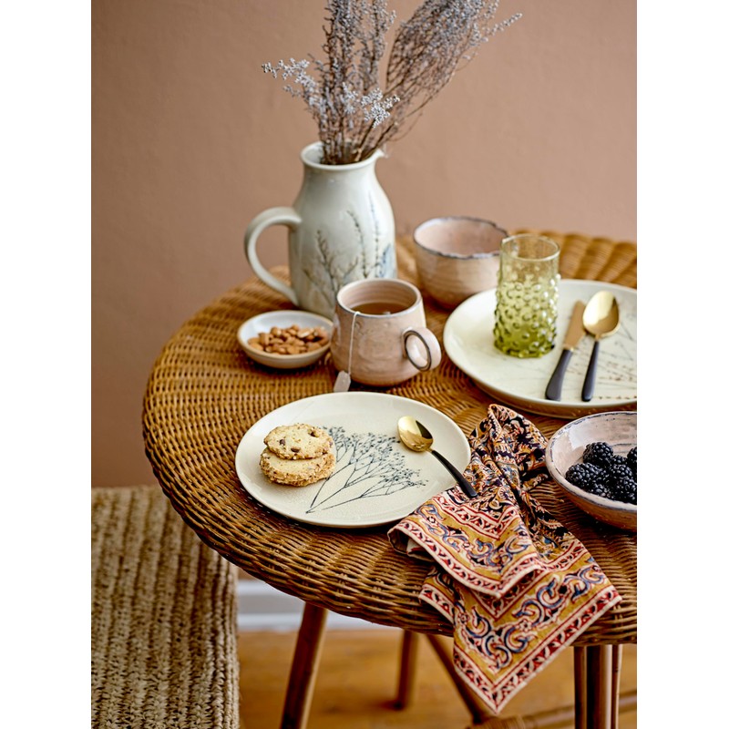 Bloomingville Elegant TE Ceramic Tableware with a Diameter of 22