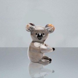 Widdop Objets dArt Miniature Glass Ornament - Koala Bear