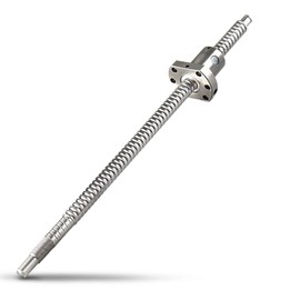 CNCMANS Ball Screw SFU1605 750mm Stainless Steel Ball Screw Thread Spindle with End Machining and Ball Nut CNC Parts for 3D Printer Z Axis (RM1605 750mm)