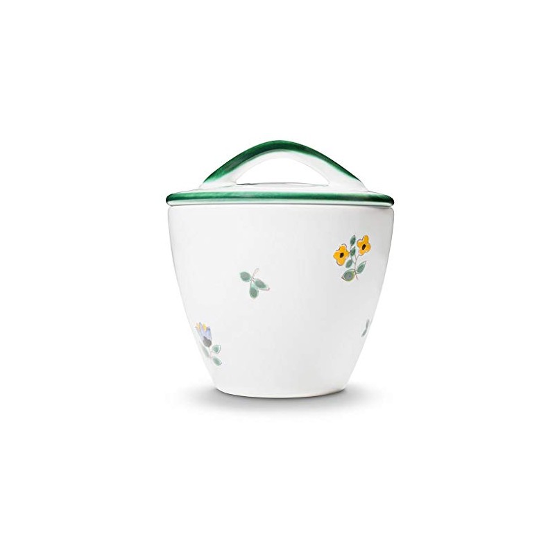 GMUNDNER KERAMIK Manufaktur 0321DZGO09 Streublumen Gourmet Sugar Bowl Diameter 9