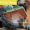 3pcs Sanding Sheets Interface Pad 18cm*9.3cm 8 Holes Square Hook