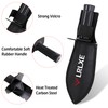 Metal Detector Shovel, LRLXE Sturdy Heavy Duty Double Serrated Edge
